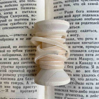 Лента бархатная  1метр, ширина 3мм, цвет Сливочный